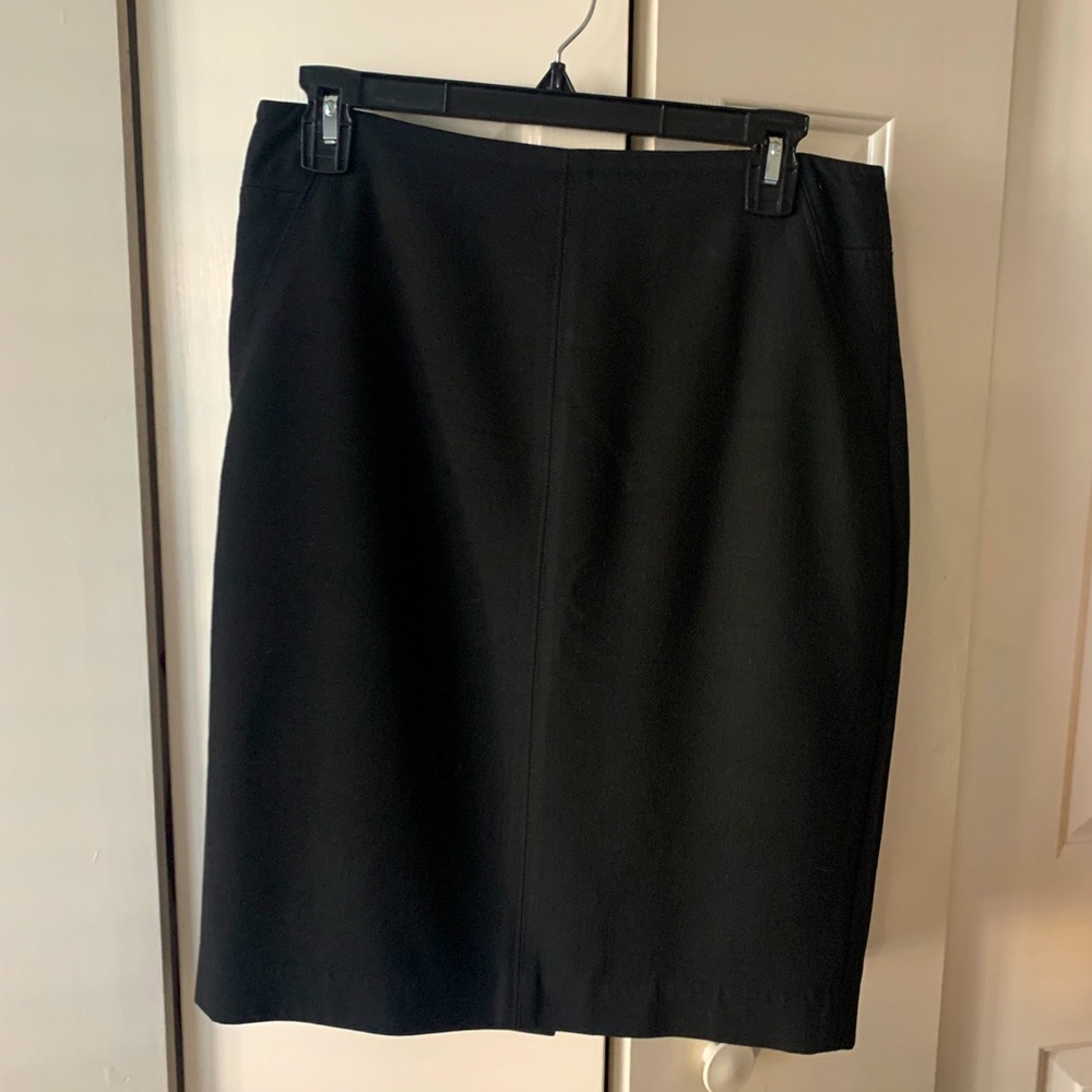 LOFT black skirt
